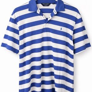 Polo by Ralph Lauren Bold Blue and White Striped Polo